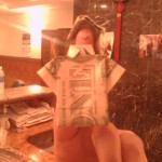 0316090008 Another picture of the origami shirt and hat